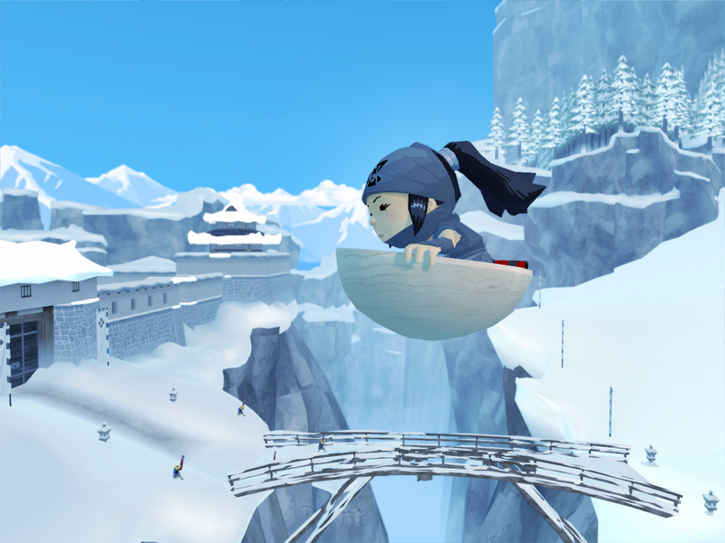 Illustration for article titled Snowbound Mini Ninja Screens